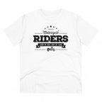 Generic Men's PC Cotton Bike Ride Design Printed T Shirt (Color: White, Thread Count: 180GSM)