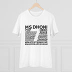 Generic Men's PC Cotton Cricket Design Printed T Shirt (Color: White, Thread Count: 180GSM)