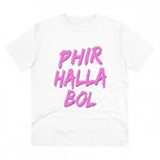 Generic Men's PC Cotton Cricket Design Printed T Shirt (Color: White, Thread Count: 180GSM)