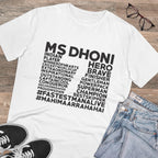 Generic Men's PC Cotton Cricket Design Printed T Shirt (Color: White, Thread Count: 180GSM)