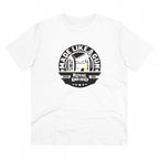 Generic Men's PC Cotton Bike Ride Design Printed T Shirt (Color: White, Thread Count: 180GSM)