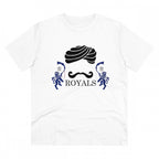 Generic Men's PC Cotton Cricket Design Printed T Shirt (Color: White, Thread Count: 180GSM)