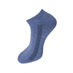 Generic 3_Pair Set Unisex Casual Cotton Solid Ankle Length Socks (Multicolor)