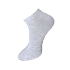 Generic 3_Pair Set Unisex Casual Cotton Solid Ankle Length Socks (Multicolor)