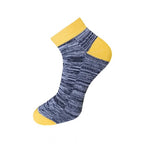 Generic 3_Pair Set Unisex Casual Cotton Ribbed Ankle Length Socks (Multicolor)