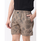 Generic Pack_of_2 Men's Polycotton Printed Boxer Shorts (Multicolor)