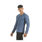 Generic Pack of 2 Men's Casual Cotton Solid Full Sleeve Tshirts (Multicolor)