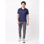 Generic Pack of 2 Men's Casual Cotton Blend Solid Short Sleeve Tshirts (Multicolor)