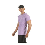 Generic Pack of 2 Men's Casual Cotton Solid Short Sleeve Tshirts (Multicolor)