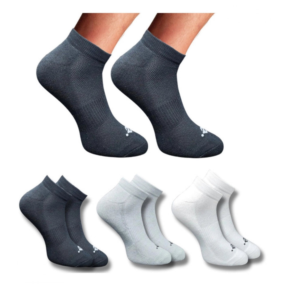 Generic 3_Pair Set Unisex Casual Cotton Printed Low Cut Socks (Multicolor)