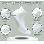 Generic 3_Pair Set Unisex Casual Cotton Printed Low Cut Socks (Multicolor)