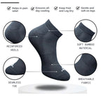 Generic 3_Pair Set Unisex Casual Cotton Printed Low Cut Socks (Multicolor)