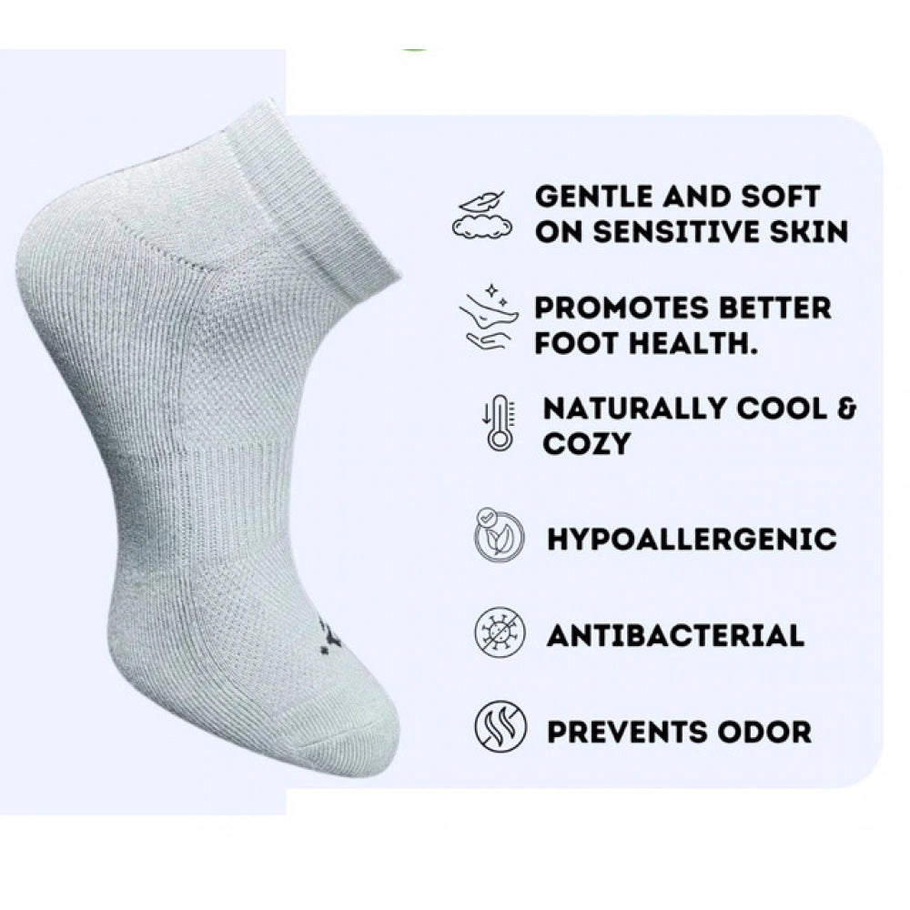 Generic 3_Pair Set Unisex Casual Cotton Printed Low Cut Socks (Multicolor)