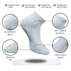 Generic 3_Pair Set Unisex Casual Cotton Printed Low Cut Socks (Multicolor)