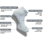 Generic 3_Pair Set Unisex Casual Cotton Printed Low Cut Socks (Multicolor)