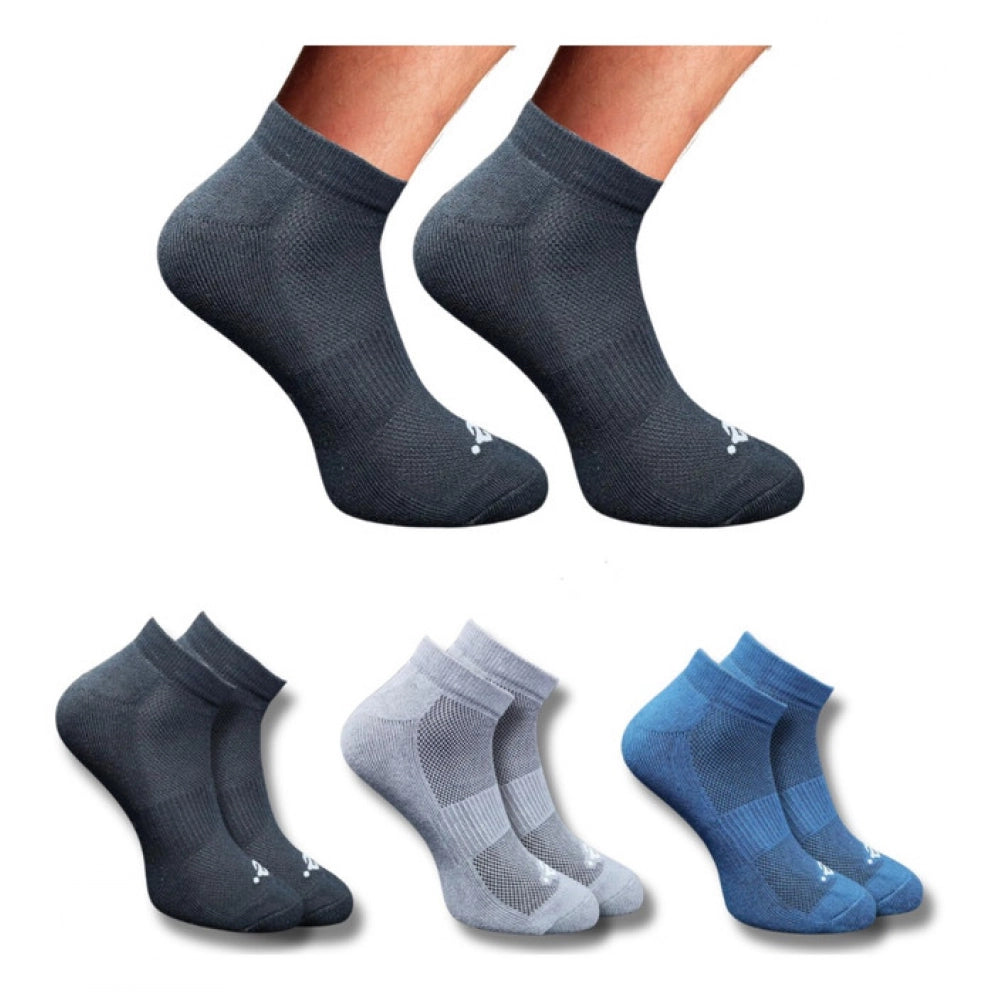 Generic 3_Pair Set Unisex Casual Cotton Printed Low Cut Socks (Multicolor)