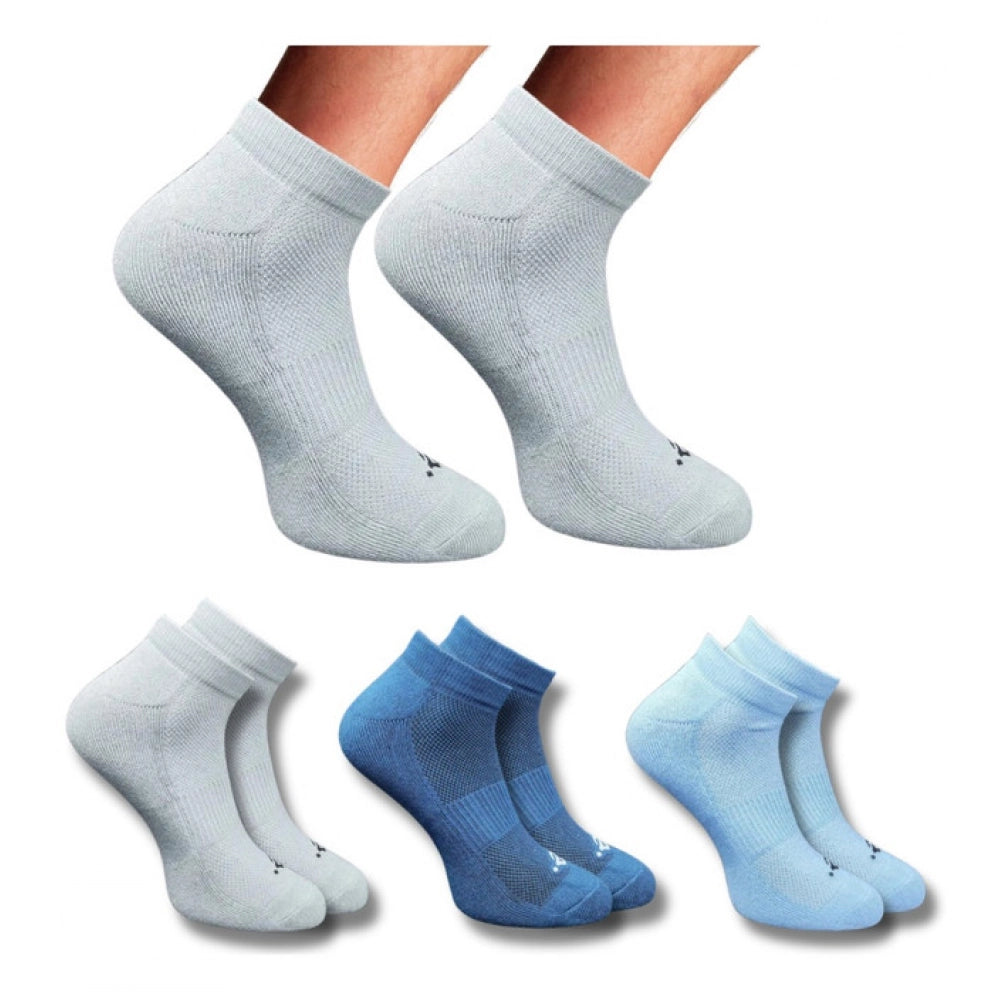 Generic 3_Pair Set Unisex Casual Cotton Printed Low Cut Socks (Multicolor)