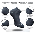 Generic 3_Pair Set Unisex Casual Cotton Printed Low Cut Socks (Multicolor)