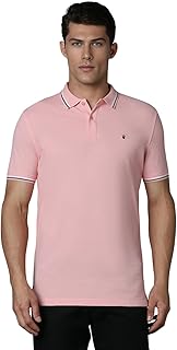 Men's Cotton Slim Fit Solid 100%, Pique Polo Tshirt
