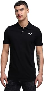 Men's Solid Slim Fit Cotton Essential Polo T-Shirt for Regular wear