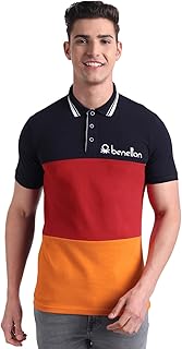 Men's Solid Regular Fit T-Shirt