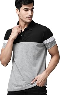Men's Regular Fit Half Sleeve Matty Polo T-Shirt | Plus Size Also Available (Color Multicolor)