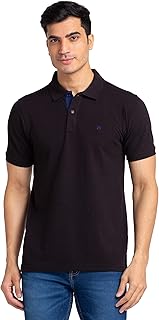 Men Cotton Solid Regular Fit T-Shirt