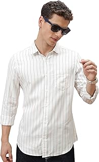 Men's Striped Slim Fit HLSH015266